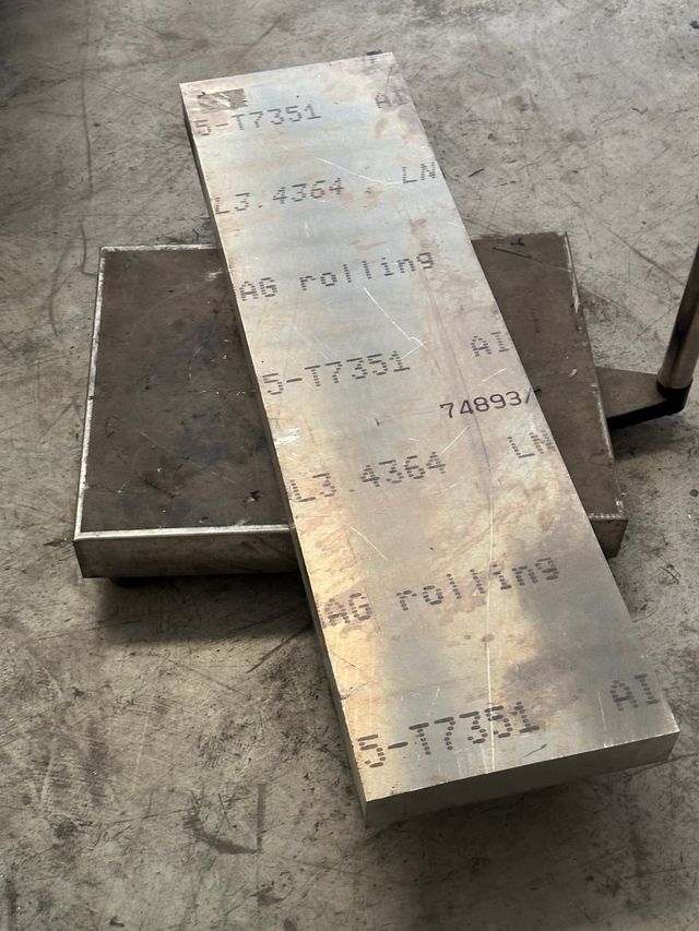 Plancha de aluminio 7075