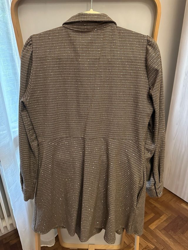 Vestito abito beige scuro