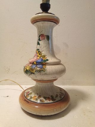Lampada da tavolo artistica vintage