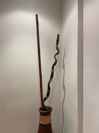 Jarron grande decorativo suelo
