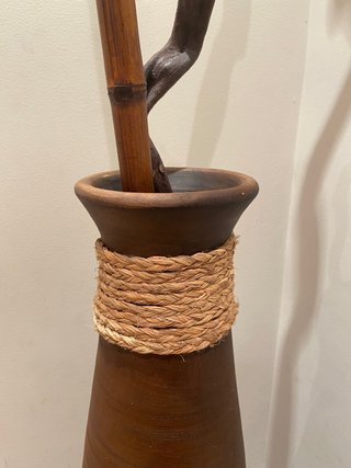 Jarron grande decorativo suelo