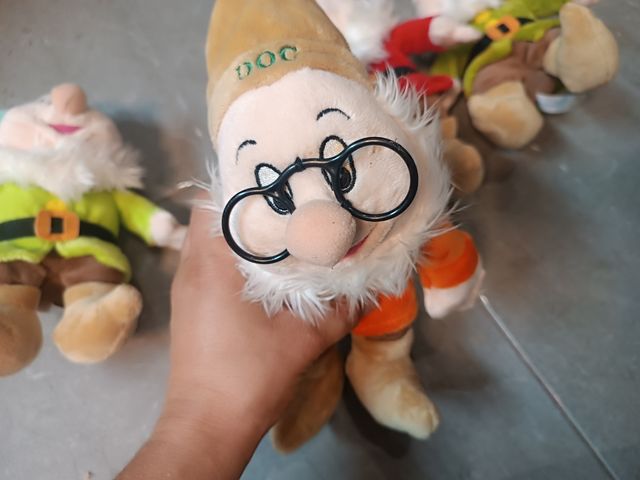 Lote enanitos peluches Blancanieves