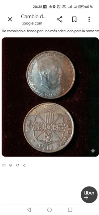 MONEDA DE PLATA 100 PESETAS
