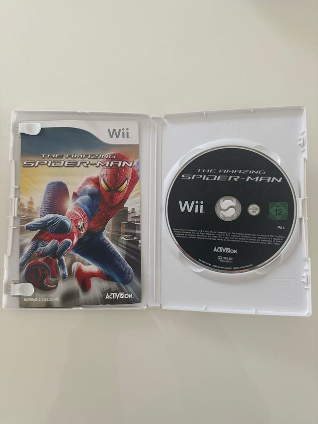 Nintendo wii spider man