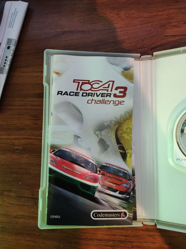 TOCA RACE DRIVER 3 SONY PSP PAL ESP