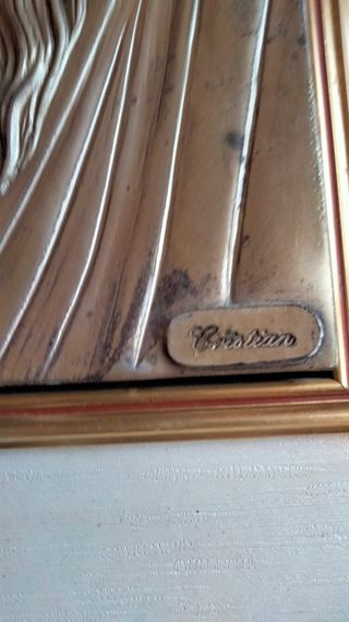 DIPNTO VINTAGE DI GESÙ CRISTO IN ARG 925