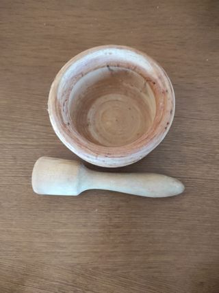 Mortero madera