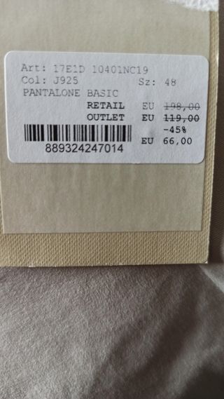 Pantalone donna ALVIERO MARTINI