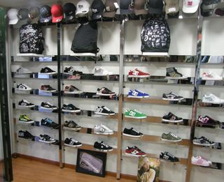 Barras exposición para tienda