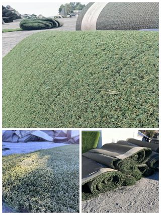 Césped artificial reciclado