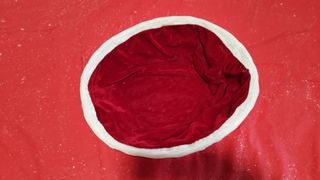 Cesto mimbre blanco Navidad 🎄.