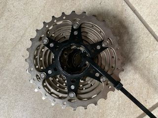 PACCO PIGNONI SHIMANO 105 11/28 PARI AL NUOVO