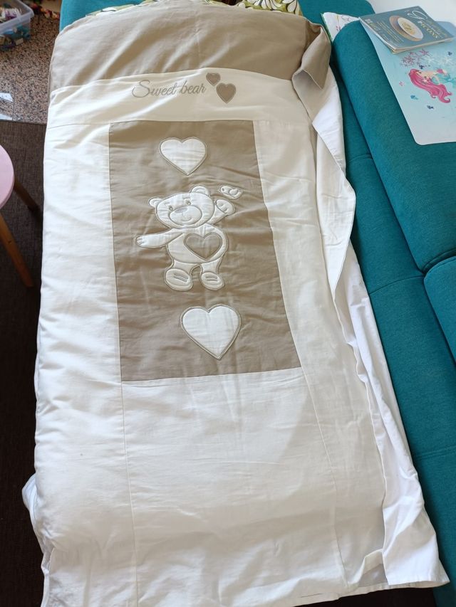 Lettino con materasso 