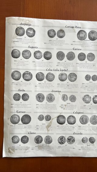 POSTERS EURODETECTION MONEDAS ANTIGUAS