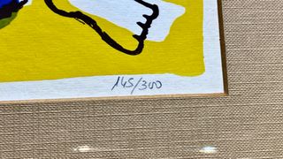 Domingo Criado, serigrafía firmada y numerada.