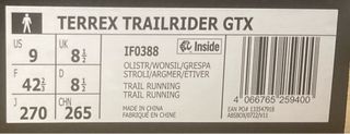 Adidas terrex trailrider gtx goretex