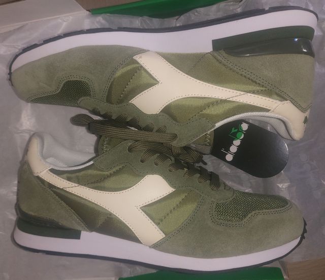 Zapatillas Diadora Camaro verdes talla 42