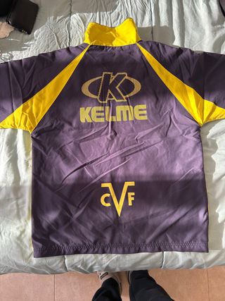 Chándal azul Kelme Villarreal CF temporada 2003/04