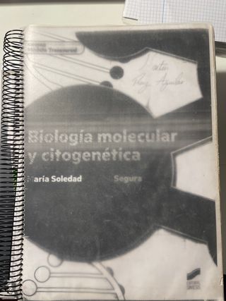 Libro Biología molecular y citogenética SINTESIS