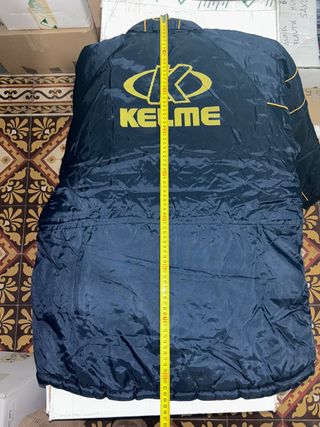 Abrigo de plumas Azul Kelme Villarreal CF 2002/03