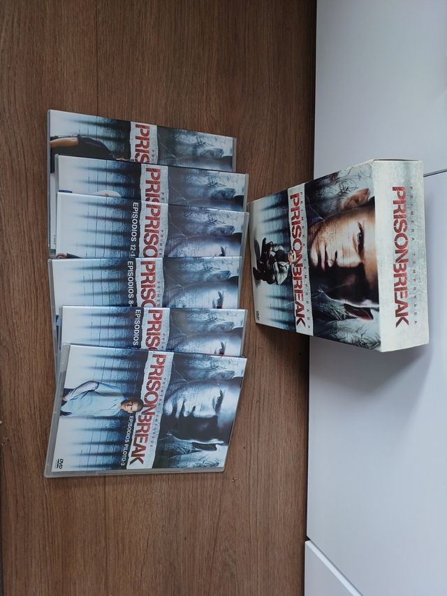 PRISON BREAK TEMPORADA 1 COMPLETA. 6 DVD