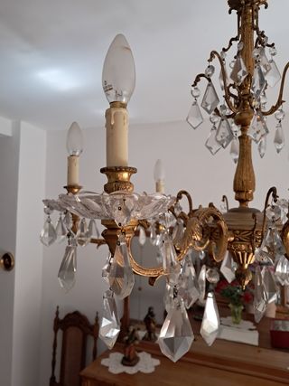 Lámpara de techo antigua