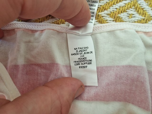 Bragas de rayas roxy