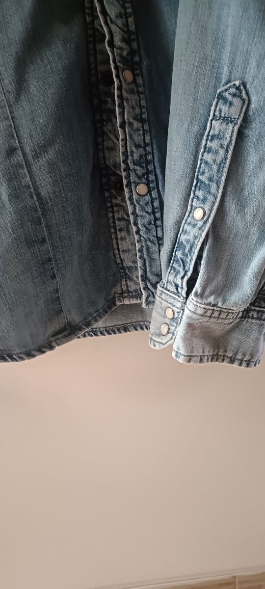 Camisa vaquera azul claro