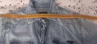 Camisa vaquera azul claro