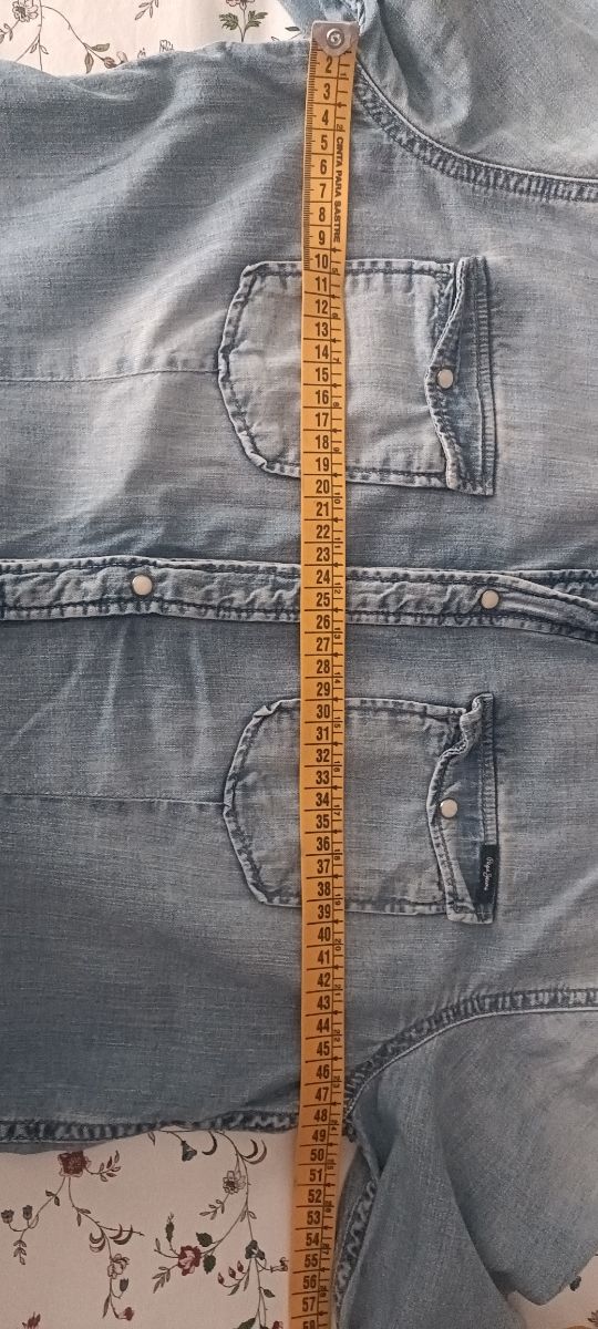 Camisa vaquera azul claro