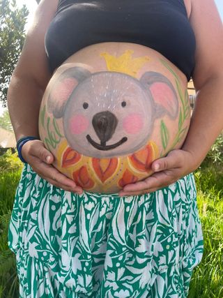 Belly painting embarazadas