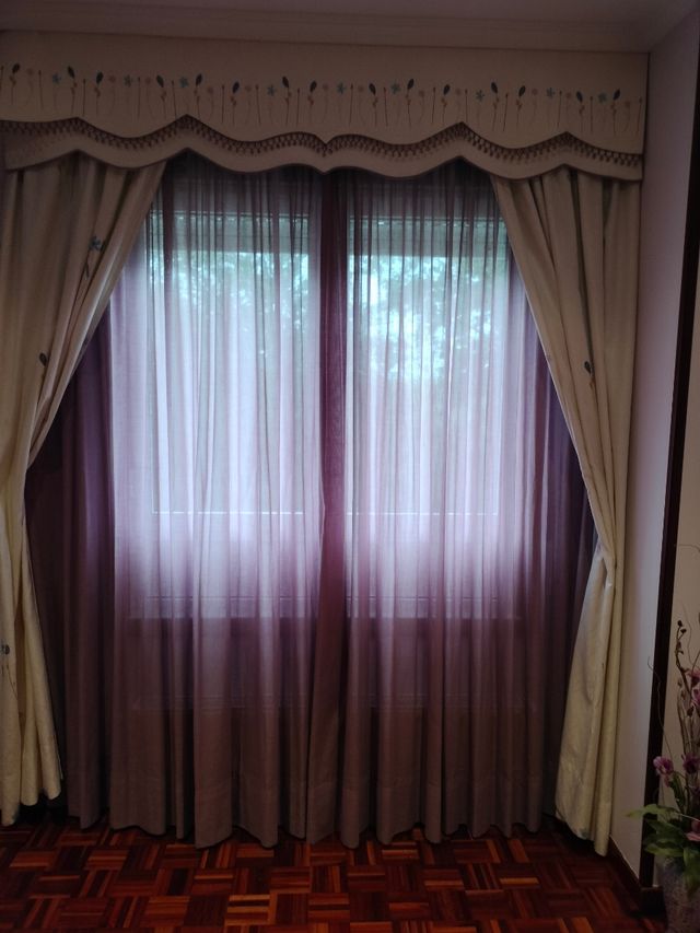 Cortinas   habitación