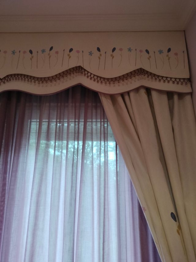 Cortinas   habitación