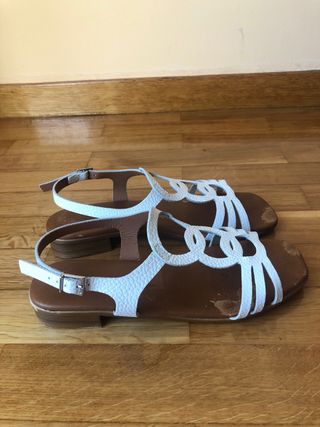 SANDALIAS PIEL 38