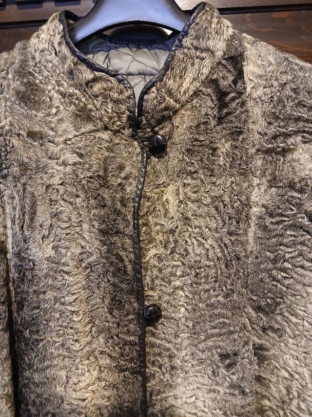 Pelliccia vintage  grigia