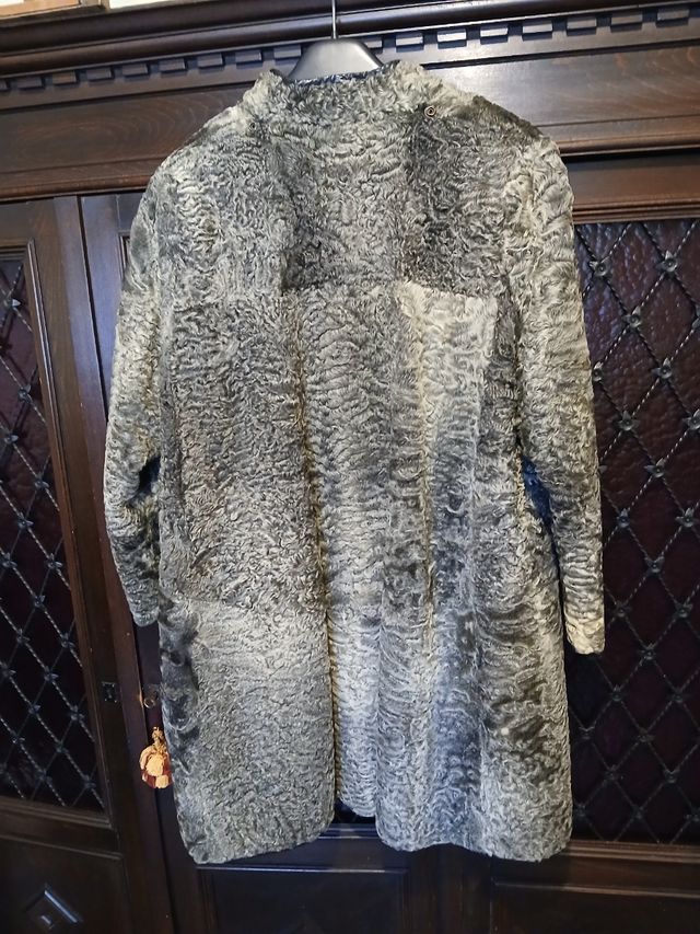 Pelliccia vintage  grigia