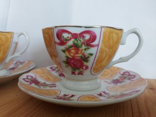 Tazze da the in porcellana