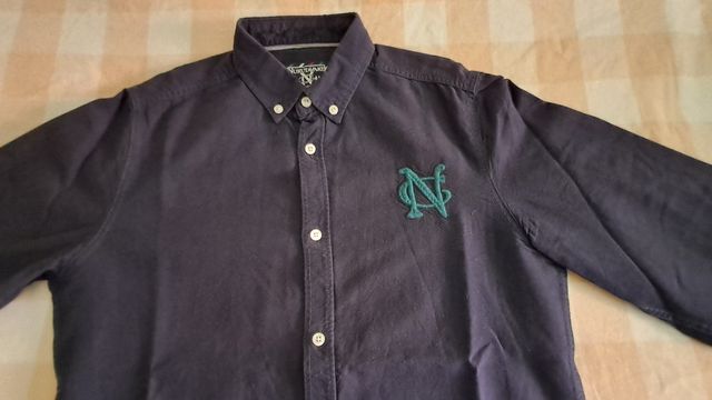 Camisa niño azul marino. T.12