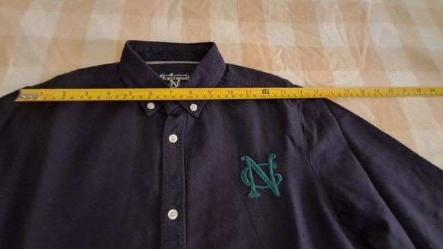 Camisa niño azul marino. T.12