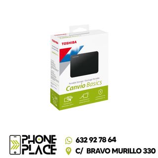 DISCO EXTERNO TOSHIBA 4TB (TIENDA)