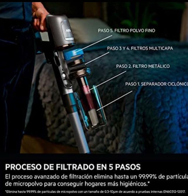 Aspiradora AEG sin cable AP81AB25UG