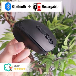 ❗¡𝐍𝐔𝐄𝐕𝐎! Ratón Bluetooth + Recargable