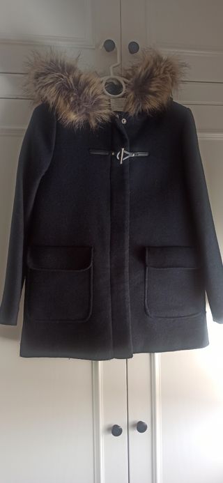 Chaquetón paño niña T. 11-12 de Zara