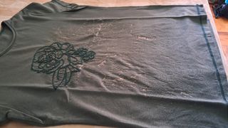 Camiseta verde Massimo Dutti 