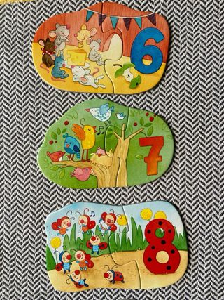 puzzle infantil. HABA. 