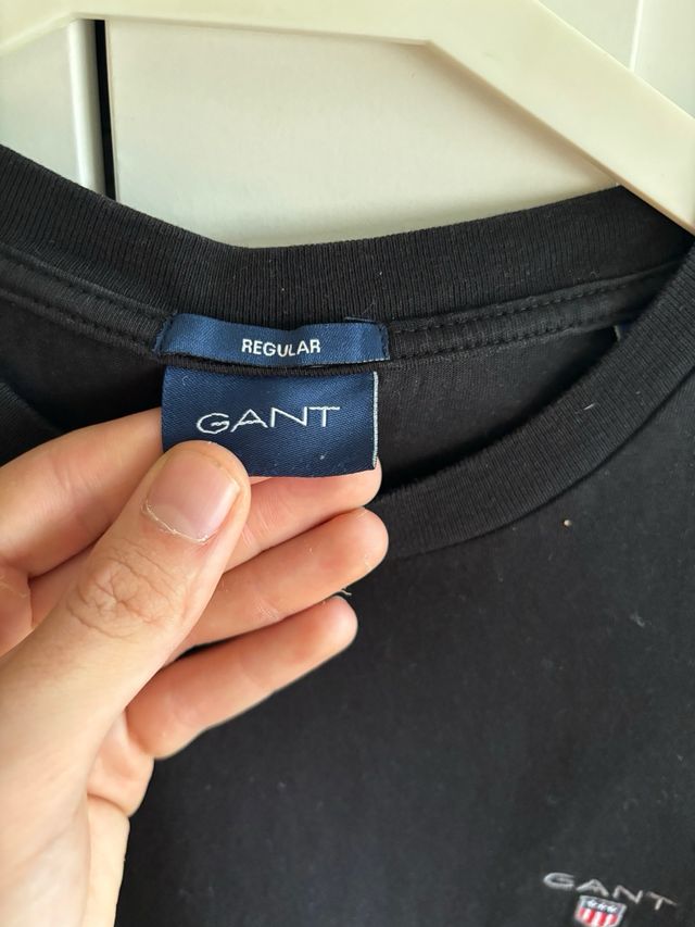 Camiseta Gant negra S