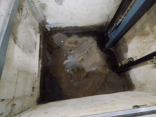 Vaciado agua foso Ascensores