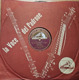 Lotto di 21 Vinili 78 Giri Rarità