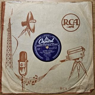 Lotto di 21 Vinili 78 Giri Rarità