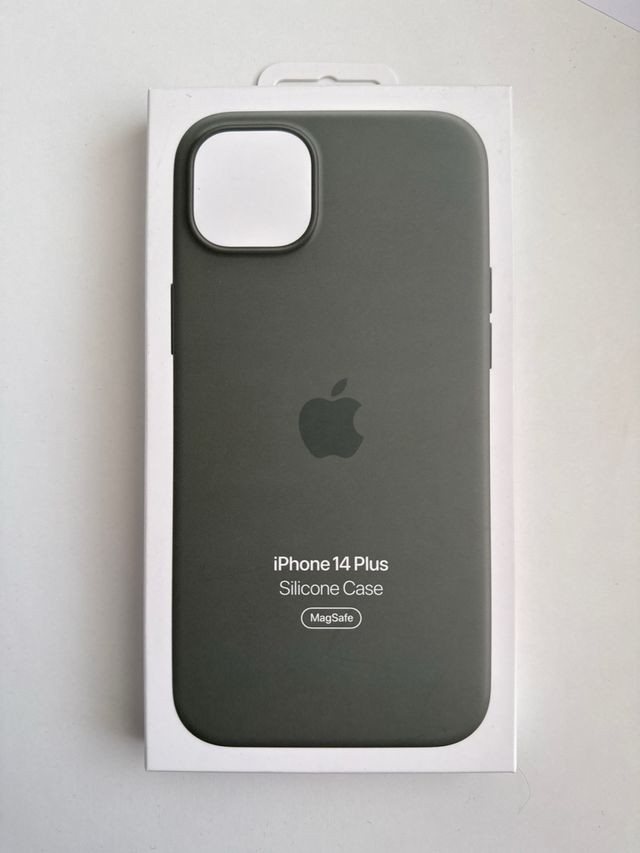 Funda silicona verde iPhone 14 Plus